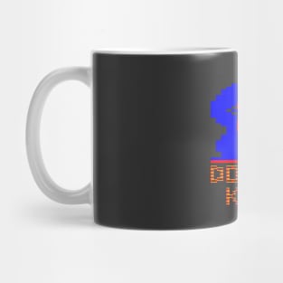 Donkey King Pixel Art - Retro Villains Mug